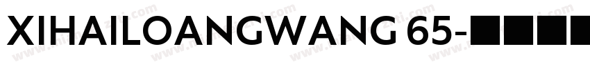 XIHAILOANGWANG 65字体转换